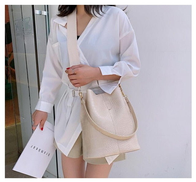 Ansloth Crocodile Crossbody Bag For Women