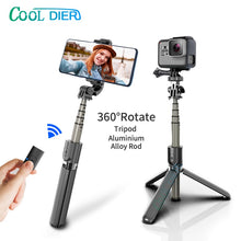 Load image into Gallery viewer, Wireless bluetooth Selfie Stick Tripod With Remote Palo Selfie Extendable