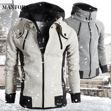 将图片加载到图库查看器,Casual Fleece Coats Bomber Jacket