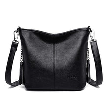 將圖片載入圖庫檢視器 Women Leather Shoulder Bag