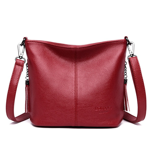 Women Leather Shoulder Bag