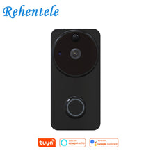 将图片加载到图库查看器,Tuya 1080P IP54 Outdoor Battery Powered Ring Smart Wi-Fi Enabled Video Doorbell Camera PIR Motion Detection Works Alexa Google
