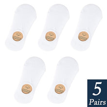 将图片加载到图库查看器,Women's Cotton Invisible No show Socks non-slip