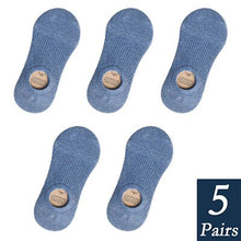将图片加载到图库查看器,Women's Cotton Invisible No show Socks non-slip