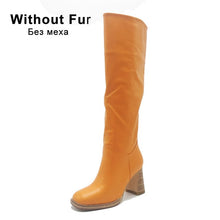 将图片加载到图库查看器,Women Knee High Heel Boots