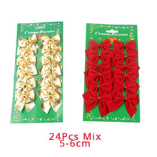 Load image into Gallery viewer, Bow Tie Christmas Tree Decoration