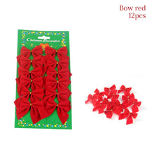 Load image into Gallery viewer, Bow Tie Christmas Tree Decoration