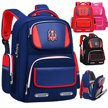 Load image into Gallery viewer, British style Children schoolbags for grades 1-3-6 kids orthopedic school backpacks Large capacity primary school bags mochila