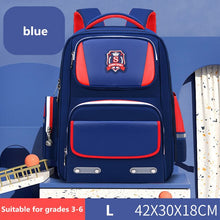 Load image into Gallery viewer, British style Children schoolbags for grades 1-3-6 kids orthopedic school backpacks Large capacity primary school bags mochila
