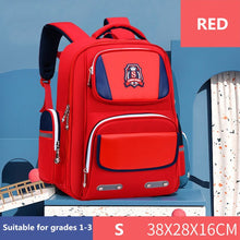 Load image into Gallery viewer, British style Children schoolbags for grades 1-3-6 kids orthopedic school backpacks Large capacity primary school bags mochila