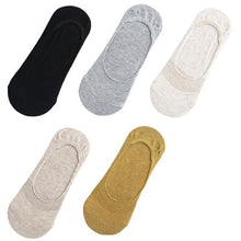 Cargar imagen en el visor de la galería, Women Cotton Invisible No show Socks