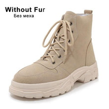 将图片加载到图库查看器,Taoffen Women Warm Ankle Boots