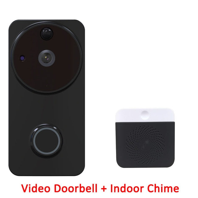 Tuya 1080P IP54 Outdoor Battery Powered Ring Smart Wi-Fi Enabled Video Doorbell Camera PIR Motion Detection Works Alexa Google