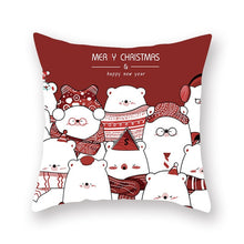 將圖片載入圖庫檢視器 Christmas Red Pillow Case