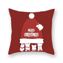 將圖片載入圖庫檢視器 Christmas Red Pillow Case