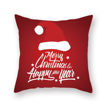 將圖片載入圖庫檢視器 Christmas Red Pillow Case