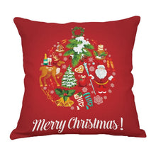 將圖片載入圖庫檢視器 Christmas Red Pillow Case