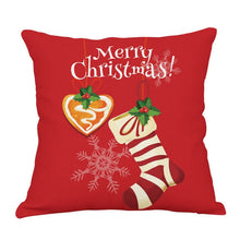 將圖片載入圖庫檢視器 Christmas Red Pillow Case