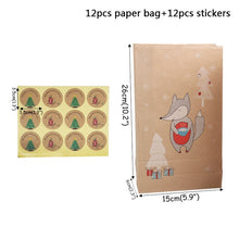 Load image into Gallery viewer, Merry Christmas Gift Bags Xmas Tree
