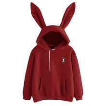 Charger l'image dans la galerie, Kawaii Rabbit Ears Fashion Hoody