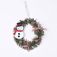 Cargar imagen en el visor de la galería, Wooden Merry Christmas Garland Wreath Decor