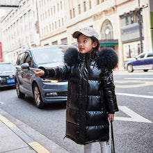 Cargar imagen en el visor de la galería, Russian Snowsuit 2020 Children's Winter Down Jacket