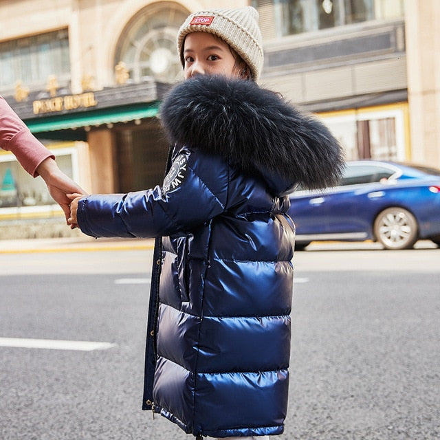 Russian Snowsuit 2020 Children's Winter Down Jacket