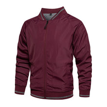 Load image into Gallery viewer, New Men's Windbreaker Bomber Jacket