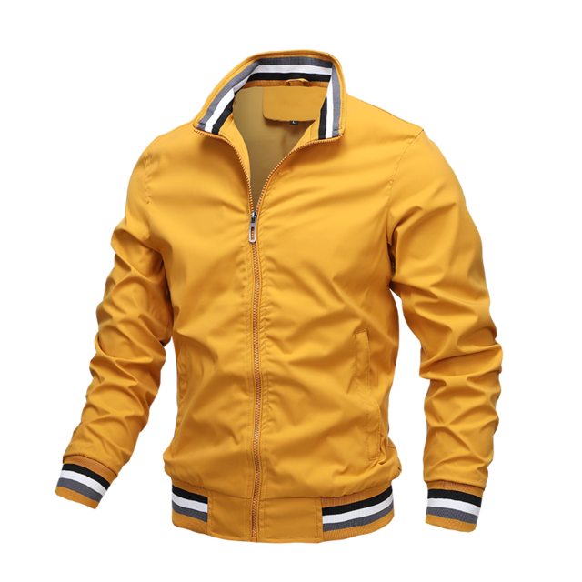 New Men's Windbreaker Bomber Jacket