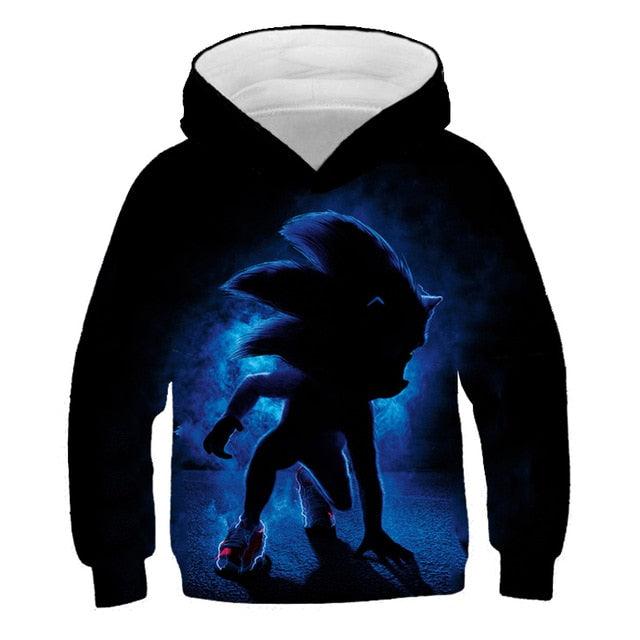 Boys Hoodie Sweatshirt Sonic the Hedgehog Clothes