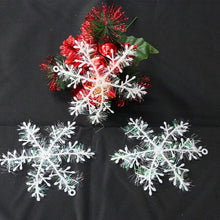 将图片加载到图库查看器,Christmas Party White Snowflake Decor