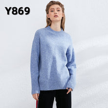 將圖片載入圖庫檢視器 Women Knitted Turtleneck Cashmere Sweater