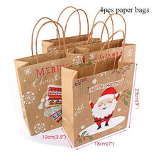 Load image into Gallery viewer, Merry Christmas Gift Bags Xmas Tree