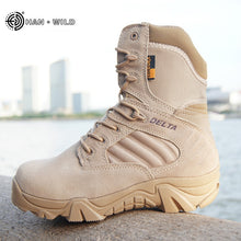 Load image into Gallery viewer, Special Force Tactical Desert Combat Ankle Boots