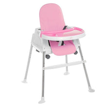 将图片加载到图库查看器,Adjustable High Chair Feeding Baby Booster Seat Children's Ride On Car Toys Kids Toddler Chair Folding Easy to Carry with Wheel