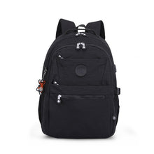 将图片加载到图库查看器,TEGAOTE Large Capacity School Backpacks for Teenage Girls Student Usb Charge Bag korea Nylon Travel Bagpack Kid Black 2020