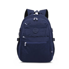 将图片加载到图库查看器,TEGAOTE Large Capacity School Backpacks for Teenage Girls Student Usb Charge Bag korea Nylon Travel Bagpack Kid Black 2020
