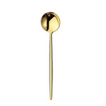 Load image into Gallery viewer, Gold Chopstick Spoon Knife Fork Sets