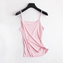 Load image into Gallery viewer, Real silk lingerie undershirt women