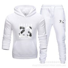 Charger l'image dans la galerie, Unisex Jordan 23 Tracksuit Sweatshirt Men & Women Tracksuit Fleece Hoodie Sweater & Pants Jogging Homme Pullover 3XL Sporting Suit
