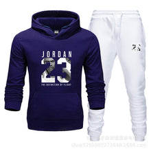 Charger l'image dans la galerie, Unisex Jordan 23 Tracksuit Sweatshirt Men & Women Tracksuit Fleece Hoodie Sweater & Pants Jogging Homme Pullover 3XL Sporting Suit
