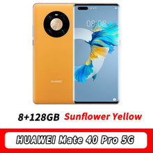 Load image into Gallery viewer, STOCK HUAWEI Mate 40 Pro 5G MobilePhone 6.76‘’ 90Hz OLED Kirin 9000 Octa Core 5nm crafts EMUI 11 Reverse Charge Wi-Fi 6+ NFC