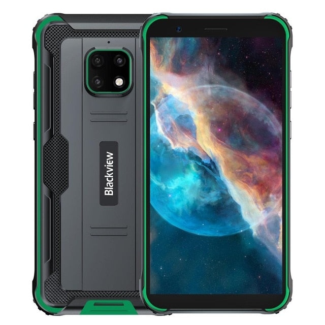 Blackview BV4900 Pro IP68 Waterproof Rugged Smartphone 5.7'' Screen Android 10 Octa Core 4GB RAM 64GB ROM Mobile NFC 5580mAh