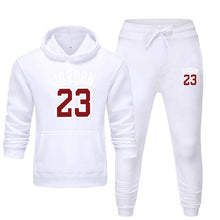 Charger l'image dans la galerie, Men's Jordan 23 Tracksuit Sweatshirt Suit Fleece Hoodie Sweater & Pants Jogging Homme Pullover 3XL Sporting Suit