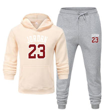 Charger l'image dans la galerie, Men's Jordan 23 Tracksuit Sweatshirt Suit Fleece Hoodie Sweater & Pants Jogging Homme Pullover 3XL Sporting Suit