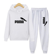 将图片加载到图库查看器,Unisex Hoodie & Pants Set Autumn Winter Men's and Women's Tracksuit Sportswear 2-piece Hoodie Sweater & Pants Jogging Fitness Sportswear