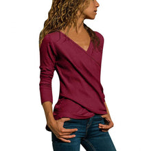 將圖片載入圖庫檢視器 Womens Tshirts Casual New Arrival 2020 Spring New Women's T-shirt Undershirt Women's Long-sleeved T-shirt Women's Tops
