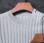 Cargar imagen en el visor de la galería, Women Sweater Pit Striped Knit Sweater Sweater Bottom Shirt Women's Fall Winter New