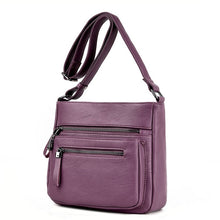 将图片加载到图库查看器,High Quality Leather Crossbody Bags for Women 2021 New Luxury Designer Shoulder Bag Leisure Tote Bag for Lady Messenger Bags