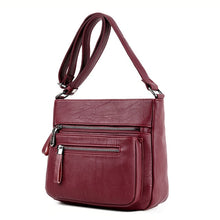 将图片加载到图库查看器,High Quality Leather Crossbody Bags for Women 2021 New Luxury Designer Shoulder Bag Leisure Tote Bag for Lady Messenger Bags